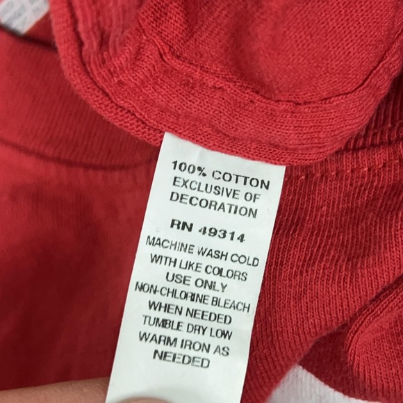 Nebraska Cornhuskers Shirt Mens XL Red NCAA Football Tee Champion College Sports - Picture 4 of 8